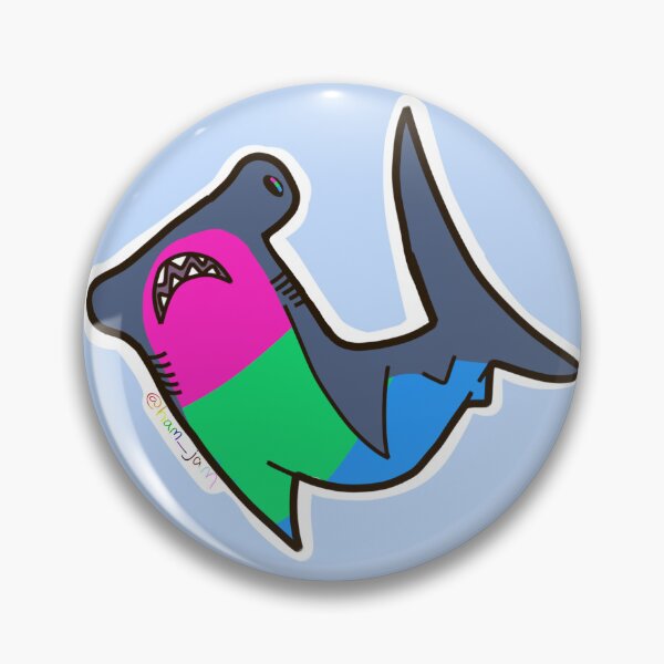 Item preview, Polysexual Hammerhead  designed and sold by ham_jam official Redbubble .
