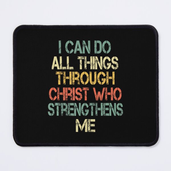 Item preview, Fun Christian I Can Do All Things Through Christ Love Jesus designed and sold by EdithKelly1.