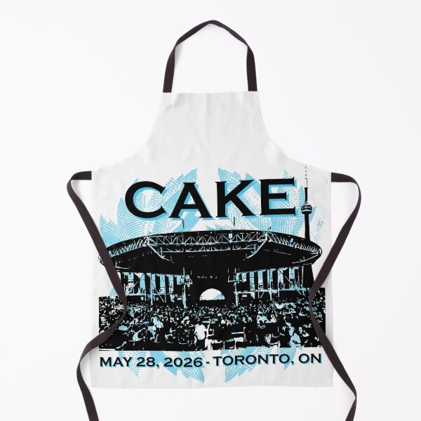 Item preview, Cake Band Concert Shirt Toronto May 28 2026 designed and sold by DumDumDoyle.