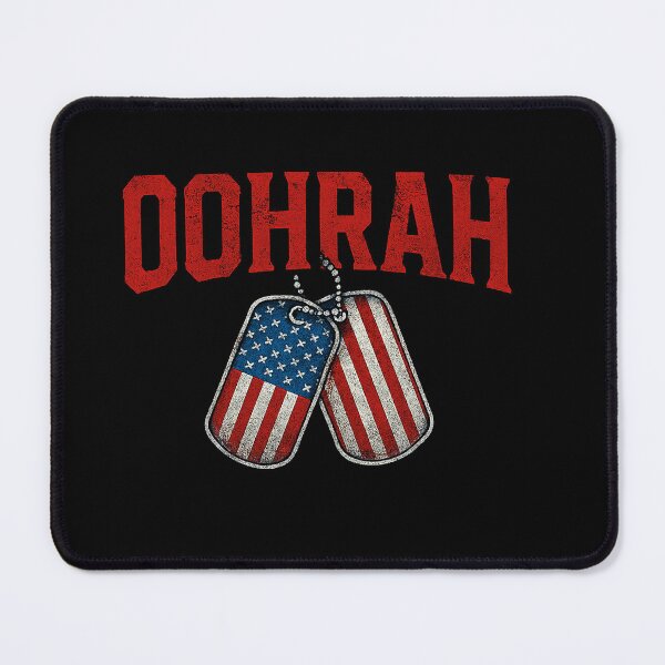 Item preview, Oohrah Dog Tag designed and sold by Callsign 84.