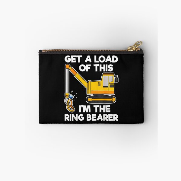 Item preview, Get A Load Of This I'm The Ring Bearer, Truck Gift, Ring Bearer, Ring Bearer Gift, Cute Tractor, Tractor Gifts designed and sold by DoodleUrban.