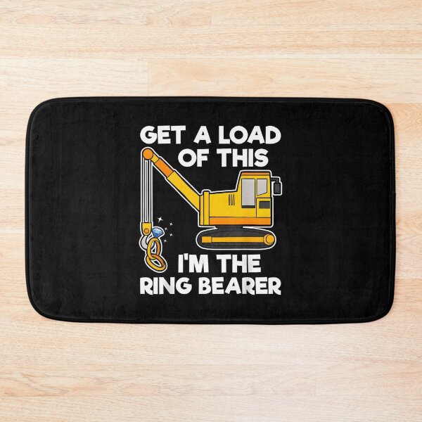 Item preview, Get A Load Of This I'm The Ring Bearer, Truck Gift, Ring Bearer, Ring Bearer Gift, Cute Tractor, Tractor Gifts designed and sold by DoodleUrban.