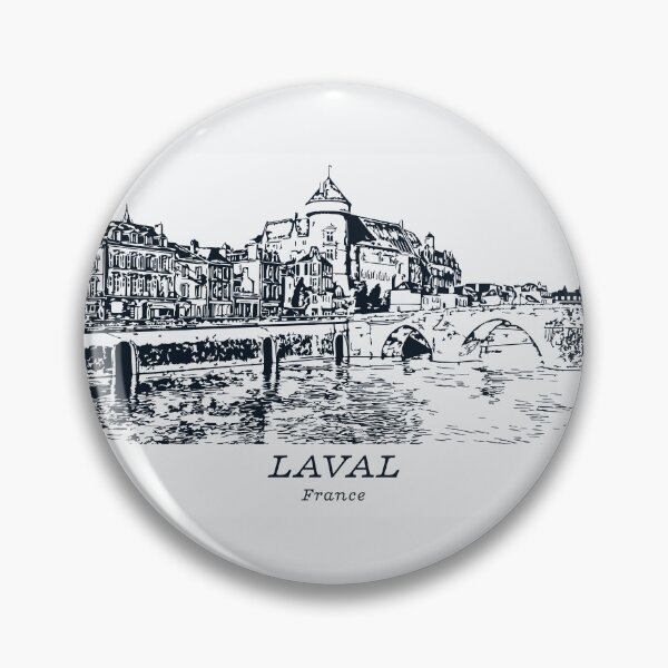 Item preview, Laval - France designed and sold by Lakeric Cityscapes.