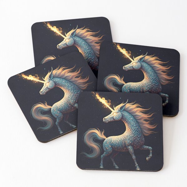 Item preview, Unicorn Dragon, Ai Generated Art  designed and sold by ACC .