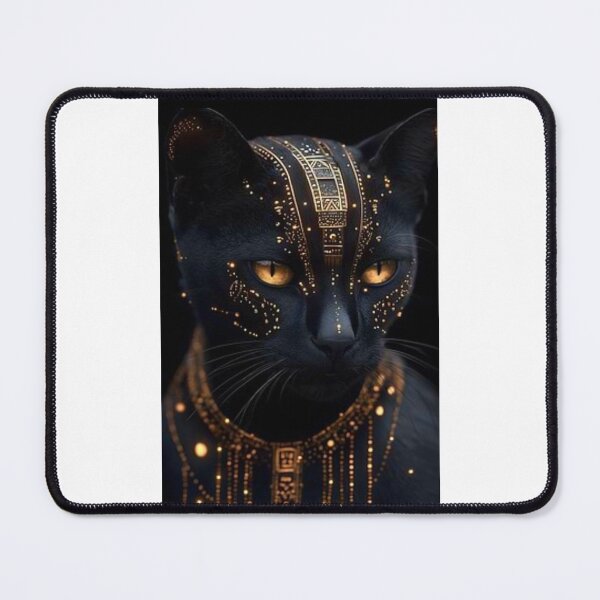 Item preview, Eternal Golden Oracle – Majestic Celestial Cat designed and sold by LovelyCatGalaxy.