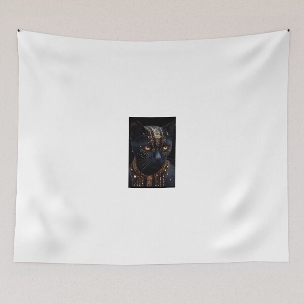 Item preview, Eternal Golden Oracle – Majestic Celestial Cat designed and sold by LovelyCatGalaxy.
