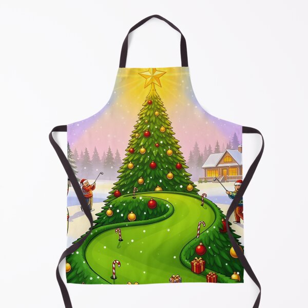 Item preview, Christmas Golf Christmas Tree Golf Course designed and sold by Uglyandcute.