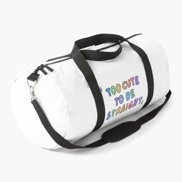 Item preview, Too cute to be straight lgbt text design| gay/ lesbian/ bisexual designed and sold by NeurodiverseTea.