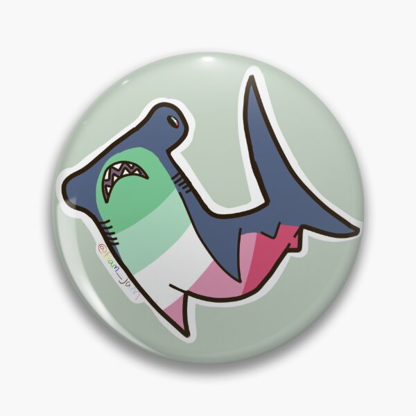 Item preview, Abrosexual Hammerhead  designed and sold by ham_jam official Redbubble .