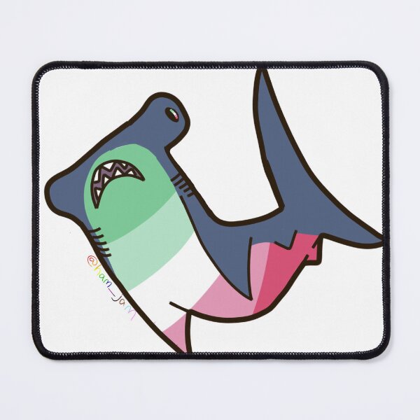 Item preview, Abrosexual Hammerhead  designed and sold by ham_jam official Redbubble .