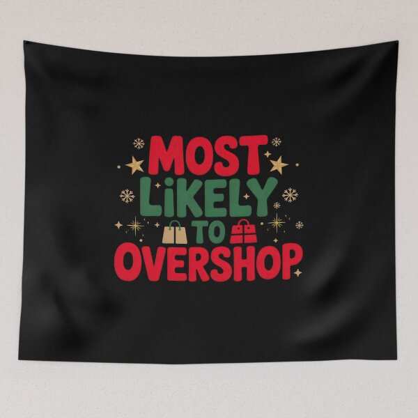 Item preview, Most Likely To Overshop Family Matching Christmas designed and sold by BeLdiAuRa.