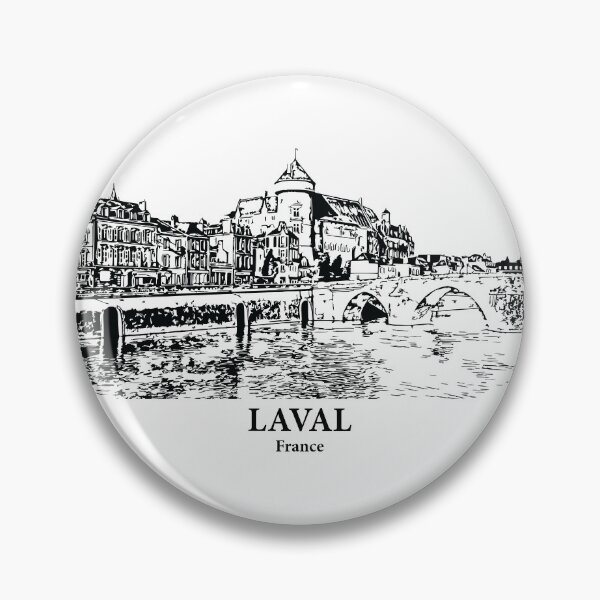 Item preview, Laval - France designed and sold by Lakeric Cityscapes.