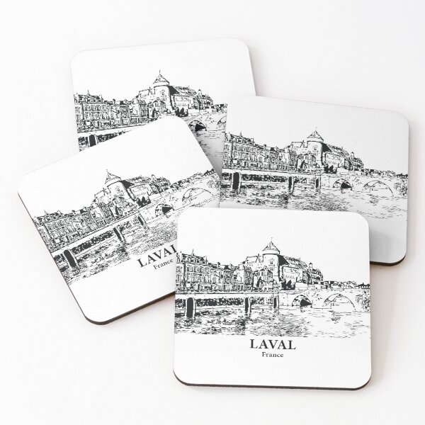 Item preview, Laval - France designed and sold by Lakeric Cityscapes.