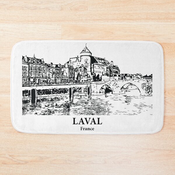 Item preview, Laval - France designed and sold by Lakeric Cityscapes.