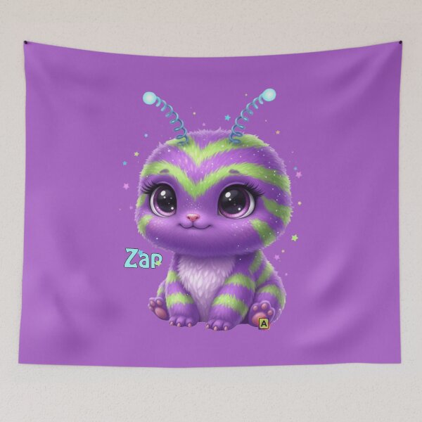 Item preview, The Plush Critters - Zap designed and sold by AlphaPrint2410.
