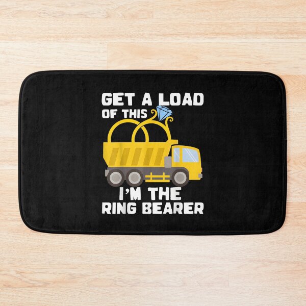 Item preview, Get A Load Of This I'm The Ring Bearer, Truck Gift, Ring Bearer, Ring Bearer Gift, Cute Tractor, Tractor Gifts designed and sold by DoodleUrban.
