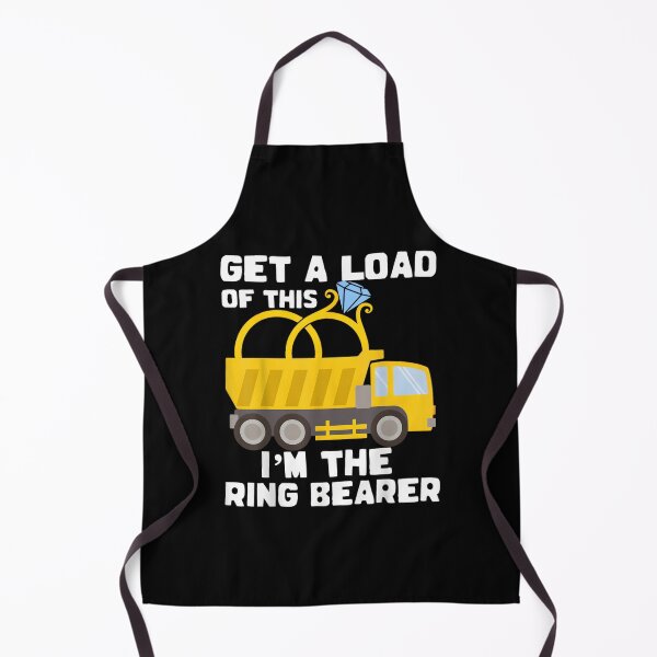Item preview, Get A Load Of This I'm The Ring Bearer, Truck Gift, Ring Bearer, Ring Bearer Gift, Cute Tractor, Tractor Gifts designed and sold by DoodleUrban.