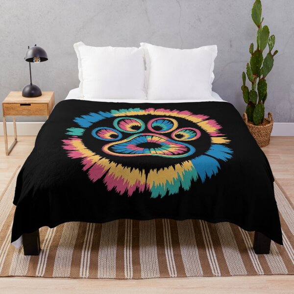 Item preview, Tie Dye Animal Cat Dog Paw Print Pet Lover designed and sold by InspiredFoul.