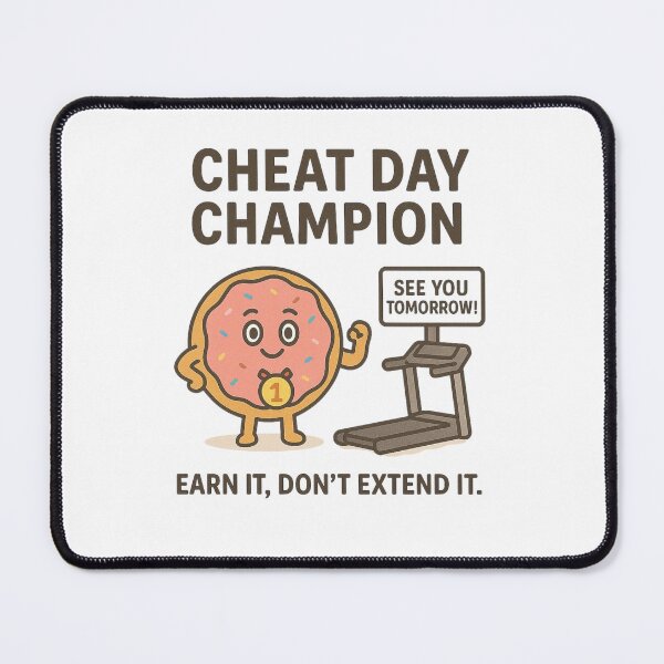 Item preview, Cheat Day Champion designed and sold by Motivive.