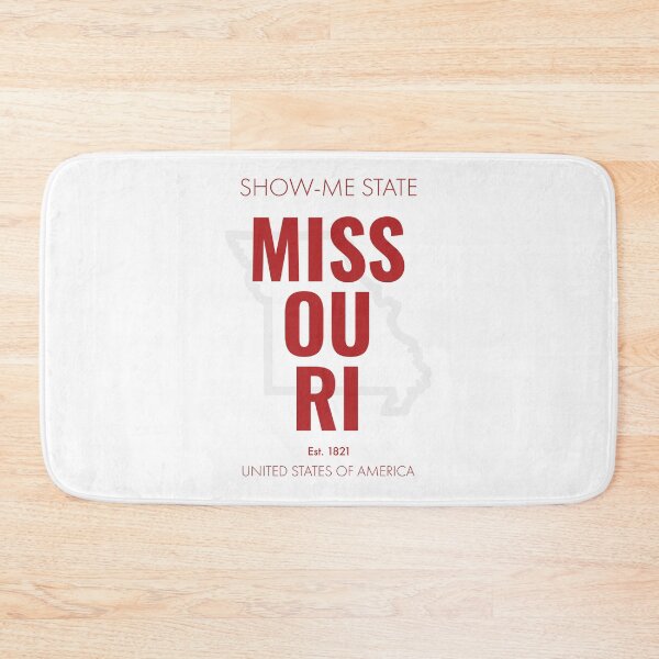 Item preview, MISSOURI TRAVEL ART – Modern Typographic Travel Design designed and sold by MarkedArtPrints.
