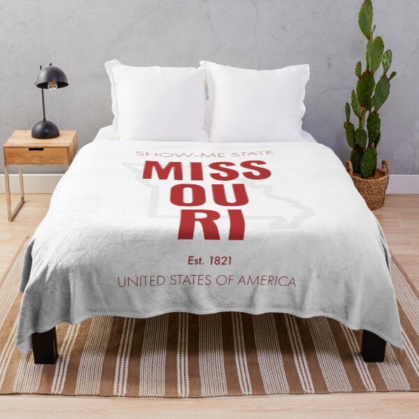 Item preview, MISSOURI TRAVEL ART – Modern Typographic Travel Design designed and sold by MarkedArtPrints.