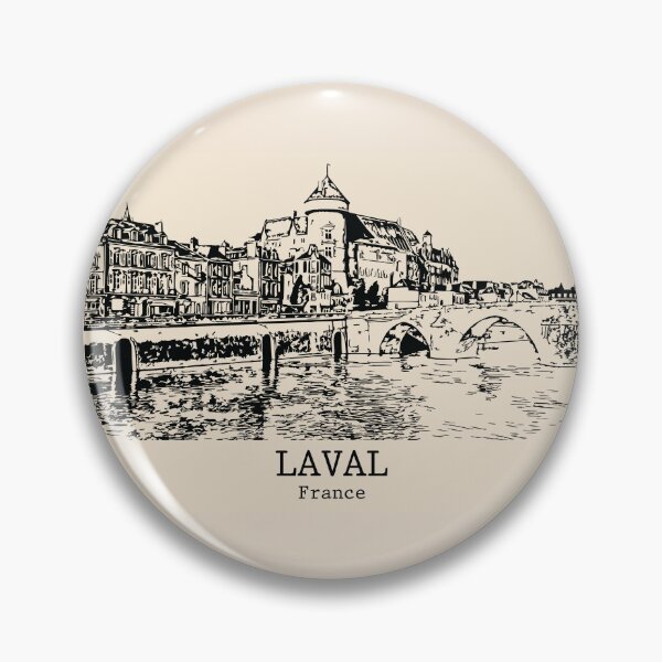 Item preview, Laval - France designed and sold by Lakeric Cityscapes.