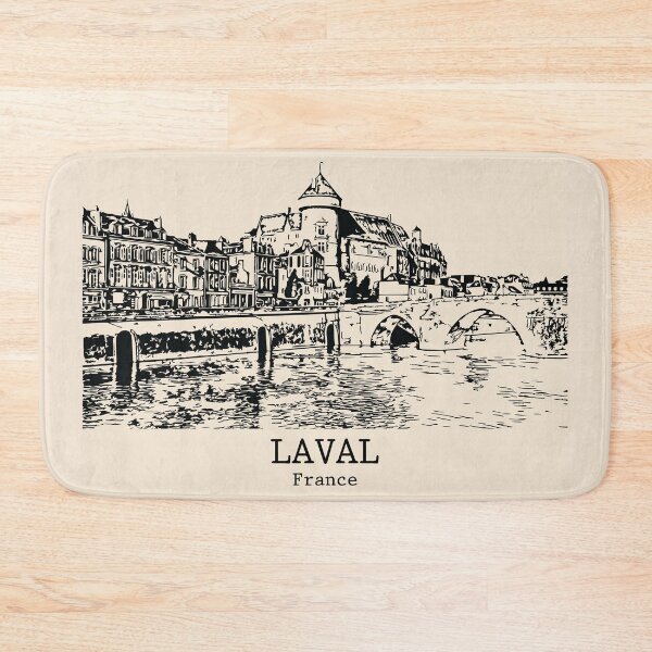 Item preview, Laval - France designed and sold by Lakeric Cityscapes.
