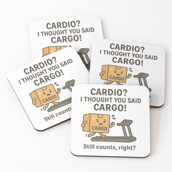Item preview, Cardio?I Thought You Said CARGO ! designed and sold by Motivive.