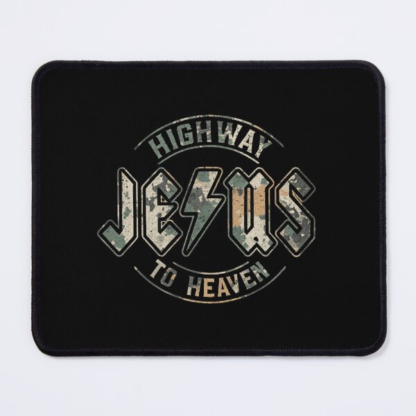 Item preview, Highway to Heaven Jesus Camo Lightning Grunge Design designed and sold by haitrieuic96.