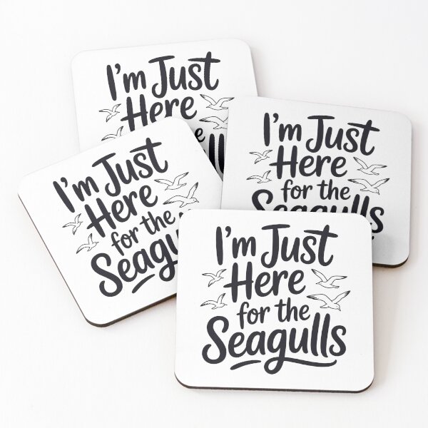 Item preview,  i'm Just Here for The Seagulls designed and sold by belladesign7.