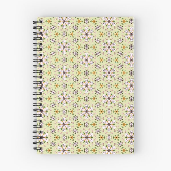 Item preview, Whimsical Cute Rabbit Geometric Seamless Pattern - Pastel Cottagecore Animal Print designed and sold by NgernPhanLan.