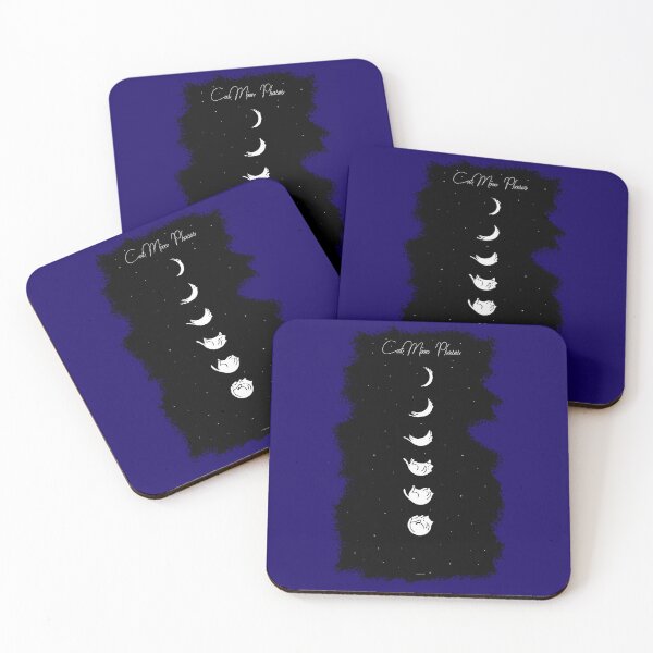 Item preview, CatMoon Phases designed and sold by FotoLibreStudio.