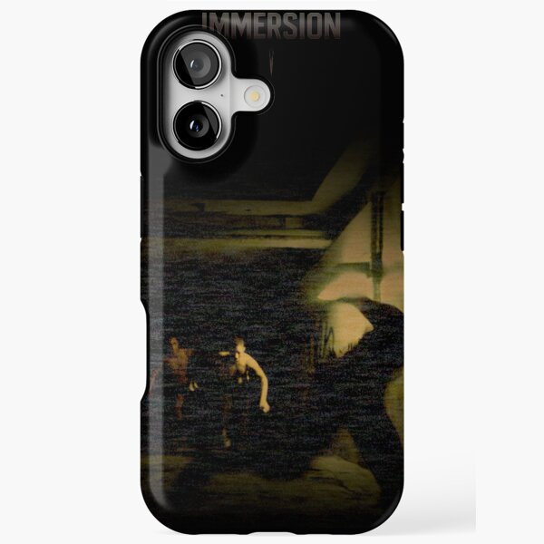 Immersion Static – Strata 1 Ep 5 VISIONS (Crime-Zone Analogue Sci-Fi Poster no text) iPhone Tough Case