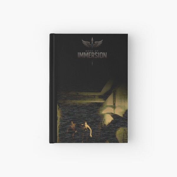 Immersion Static – Strata 1 Ep 5 VISIONS (Crime-Zone Analogue Sci-Fi Poster no text) Hardcover Journal