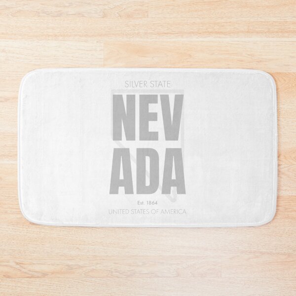 Item preview, NEVADA TRAVEL ART – Modern Typographic Travel Design designed and sold by MarkedArtPrints.