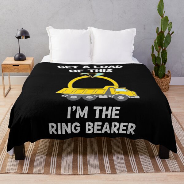 Item preview, Get A Load Of This I'm The Ring Bearer, Truck Gift, Ring Bearer, Ring Bearer Gift, Cute Tractor, Tractor Gifts designed and sold by DoodleUrban.