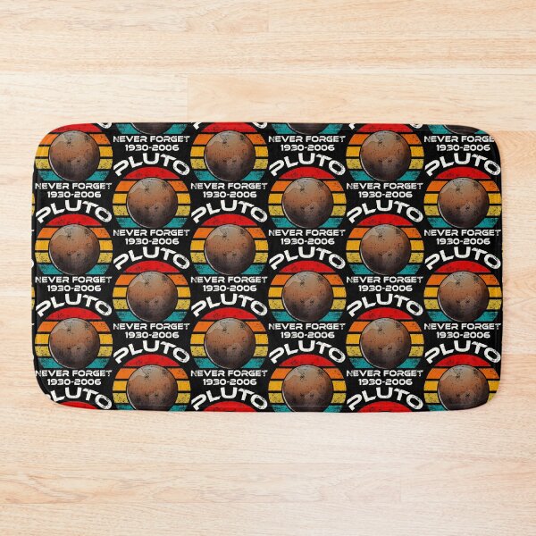 Item preview, Pluto Never Forget 1930–2006 Retro Vintage Space Design designed and sold by JRRTs.