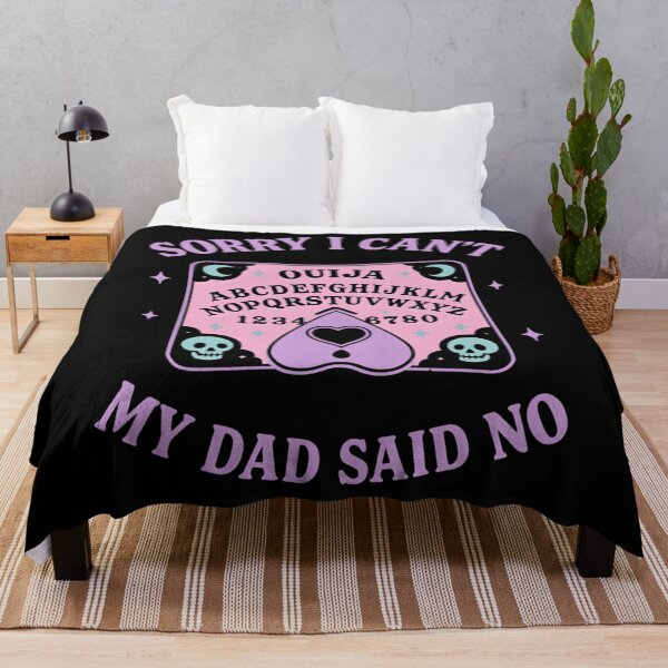 Item preview, Sorry I Can’t My Dad Said No Pastel Spirit Board designed and sold by RyanKRaitz.