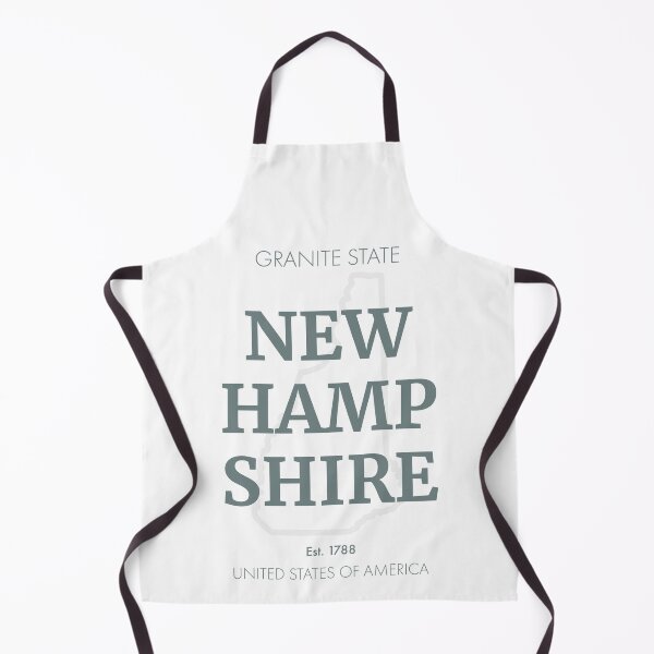 Item preview, NEW HAMPSHIRE TRAVEL ART – Modern Typographic Travel Design designed and sold by MarkedArtPrints.
