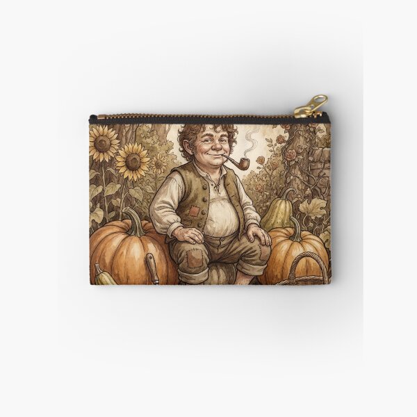 Item preview, Fantasy Halfling Gardener illustration designed and sold by Vintage Designs +.