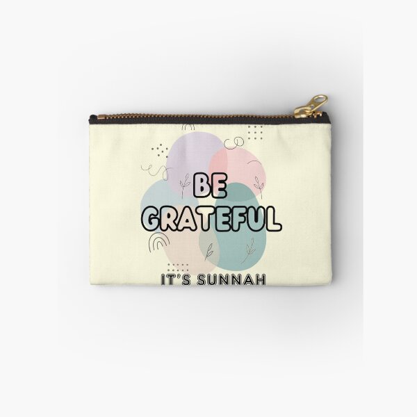 Item preview, BE GRATEFUL, IT’S SUNNAH - Islamic Graphic Abstract Pastel Minimalist Aesthetic Muslim Gift Design designed and sold by D-Islamic.