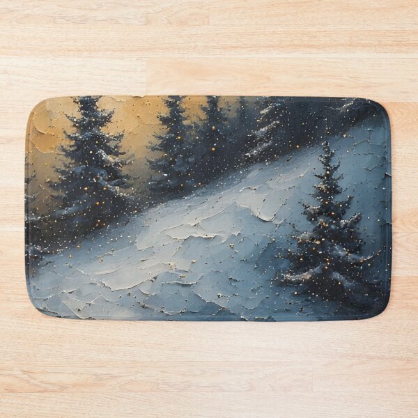 Item preview, Snow-covered forest in winter sunlight - triptych designed and sold by Mianku | Für das Leben.