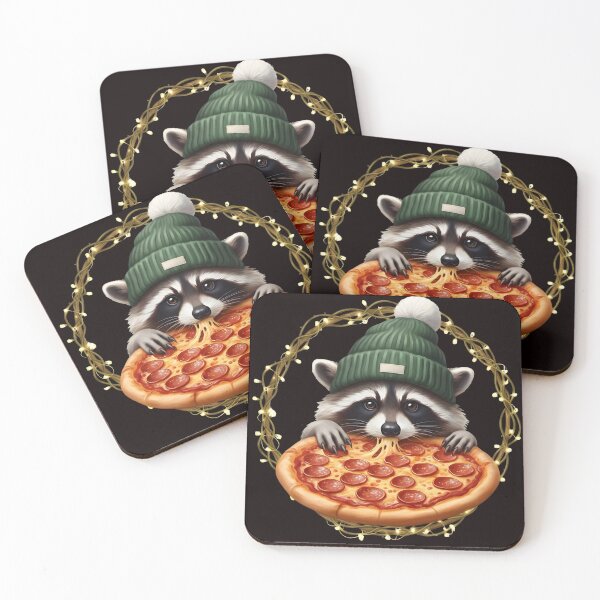 Item preview, If I'm Moody Give Me Foody Funny Raccoon,  Animal Sarcastic Saying, Snarky Sarcastic Trendy Raccoon, Funny Saying designed and sold by DesignDenDo ⭐⭐⭐⭐⭐.