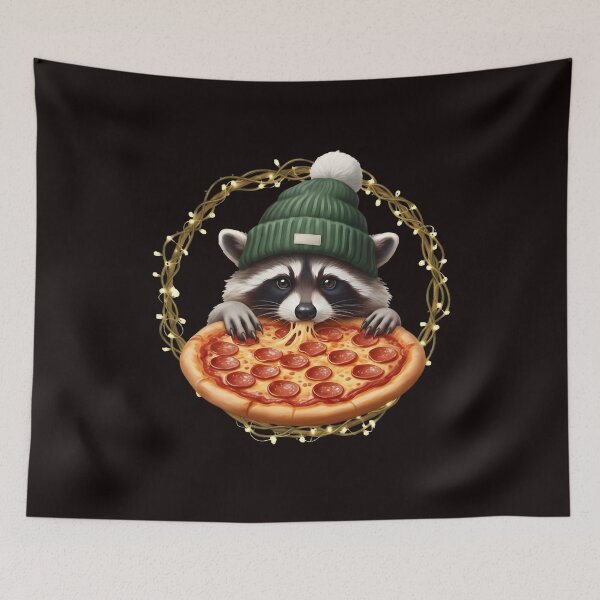 Item preview, If I'm Moody Give Me Foody Funny Raccoon,  Animal Sarcastic Saying, Snarky Sarcastic Trendy Raccoon, Funny Saying designed and sold by DesignDenDo ⭐⭐⭐⭐⭐.