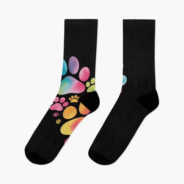Item preview, Tie Dye Love Dog Paw Print Animal Paw Dog Lover 3  designed and sold by InspiredFoul.