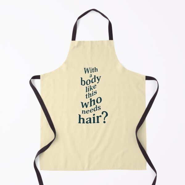 Item preview, With A Body Like This Who Needs Hair designed and sold by OddPopnyc.