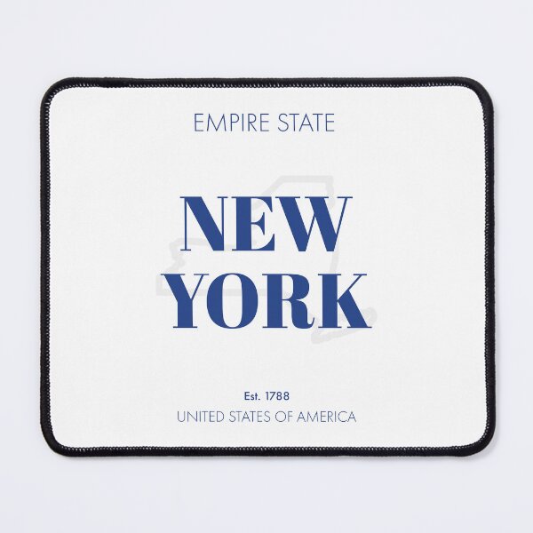 Item preview, NEW YORK TRAVEL ART – Modern Typographic Travel Design designed and sold by MarkedArtPrints.