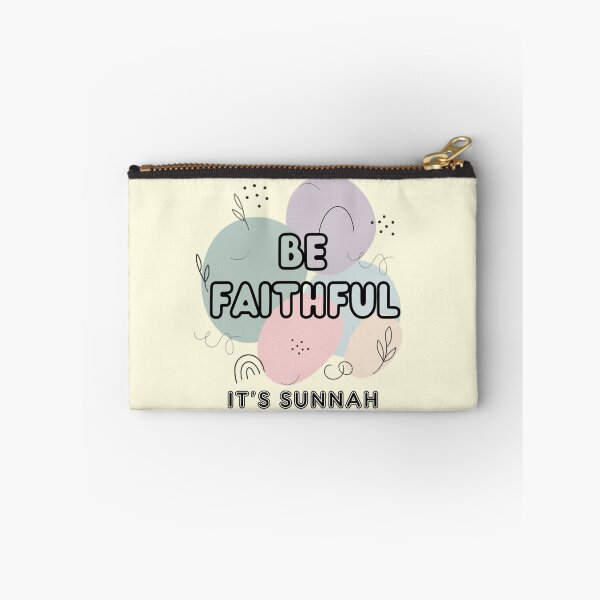 Item preview, BE FAITHFUL, IT’S SUNNAH - Islamic Graphic Abstract Pastel Minimalist Aesthetic Muslim Gift Design designed and sold by D-Islamic.