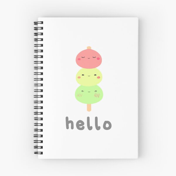 Item preview, Hello Kawaii Dango Cute Hanami Japanese Dessert Asian Snack designed and sold by kristinedesigns.