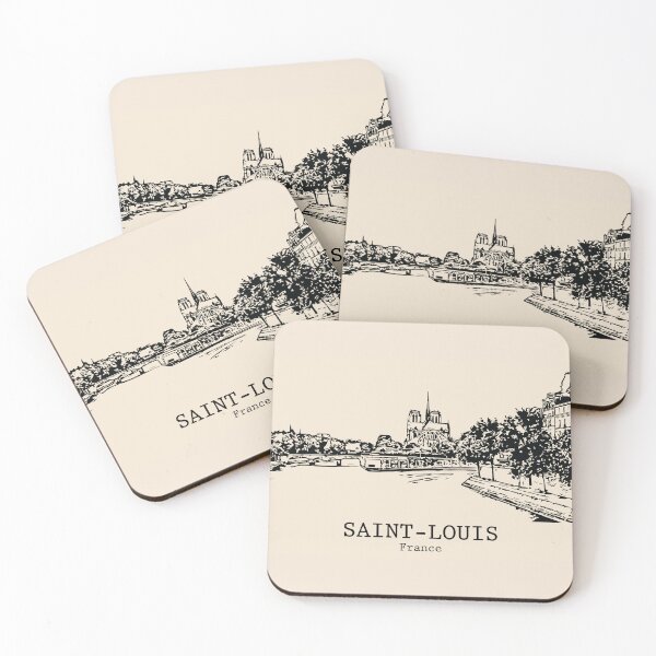 Item preview, Saint-Louis - France designed and sold by Lakeric Cityscapes.